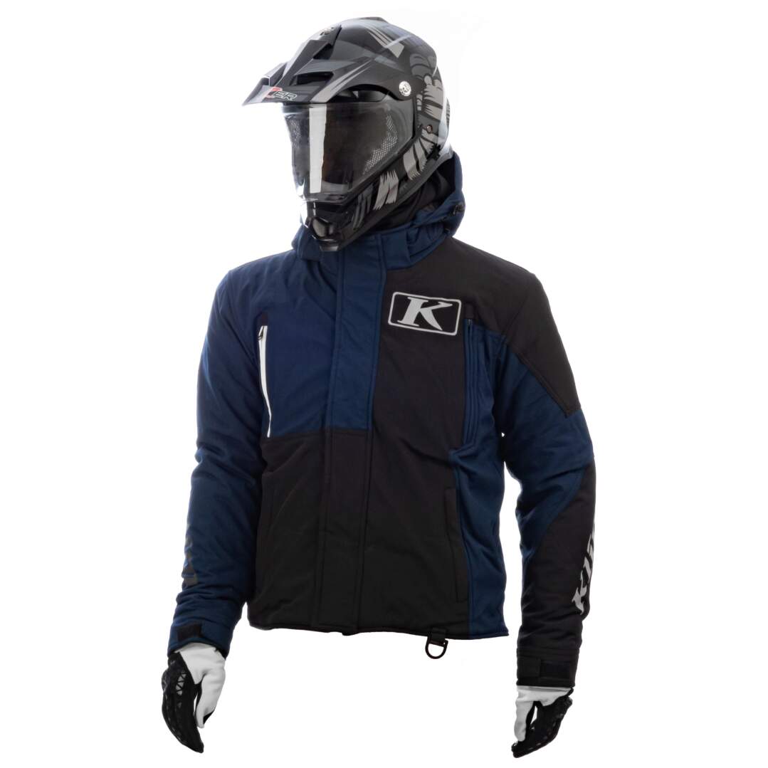 Куртка для снегохода KLIM KOMPOUND №2 black-gray (текстиль) (L)