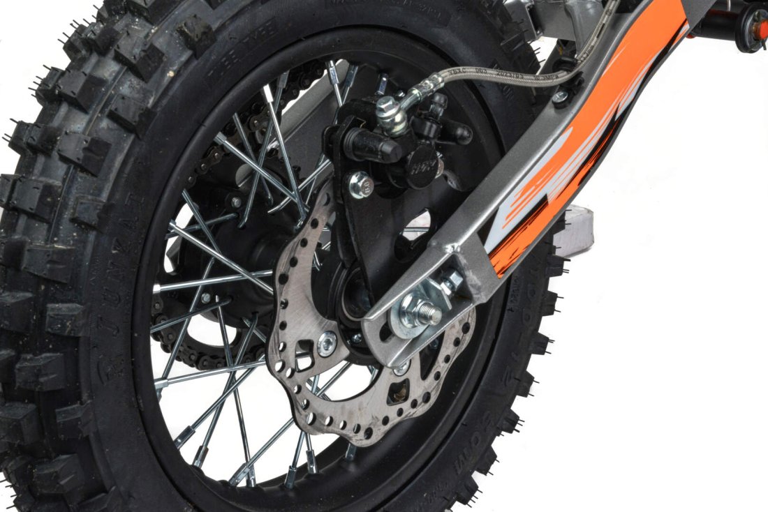 Питбайк 110 APEX10 E оранжевый 14/12