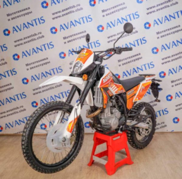 Мотоцикл кроссовый Avantis Dakar 250 (170MM, вод.охл.)  2021 ПТС	