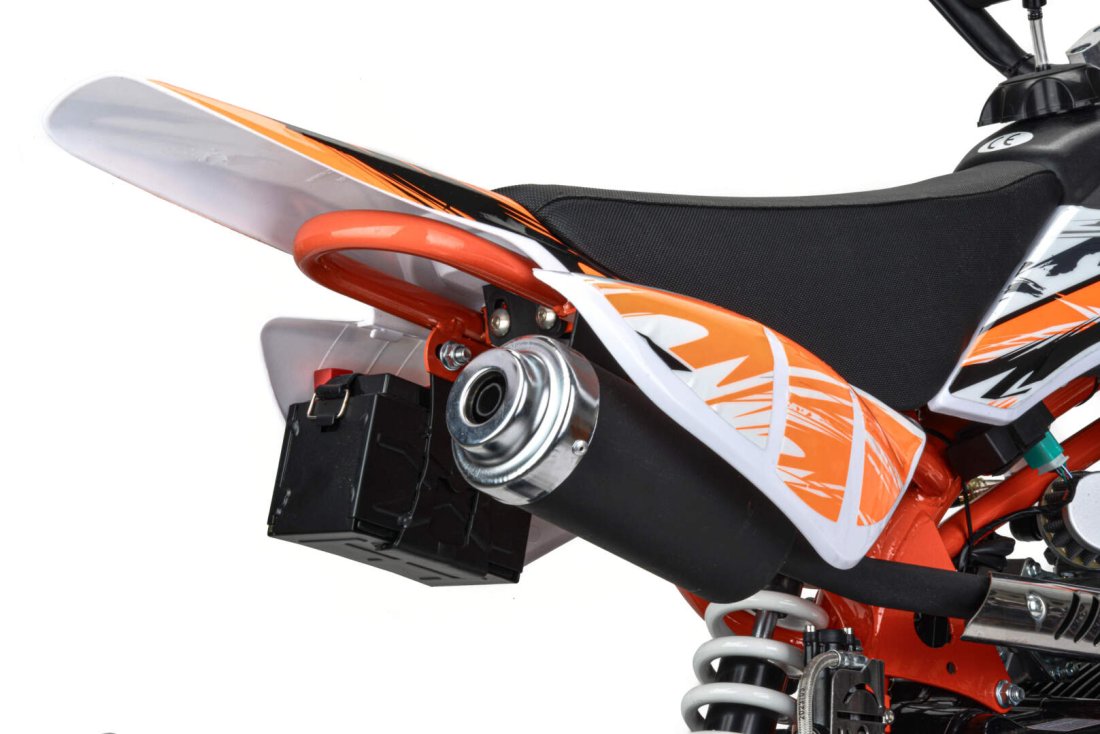 Питбайк 110 APEX10 E оранжевый 14/12