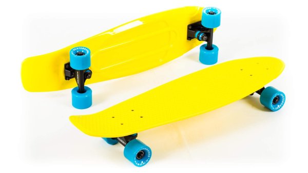 Скейтборд KROSTEK 27" пластик PC27 #1 желтый