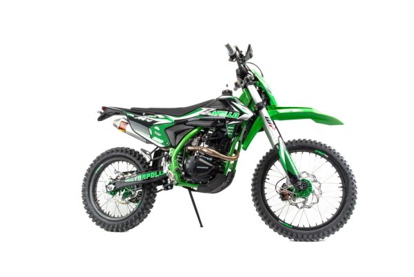Мотоцикл Кросс Moto Apollo M4 300 (175FMM PR5) зеленый